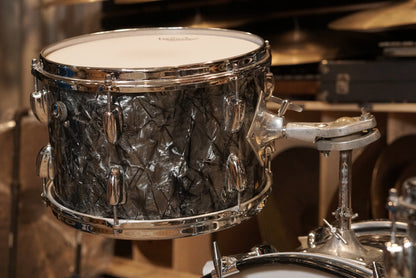 Slingerland 12/14/20" Drum Set - 1960s Black Diamond Pearl