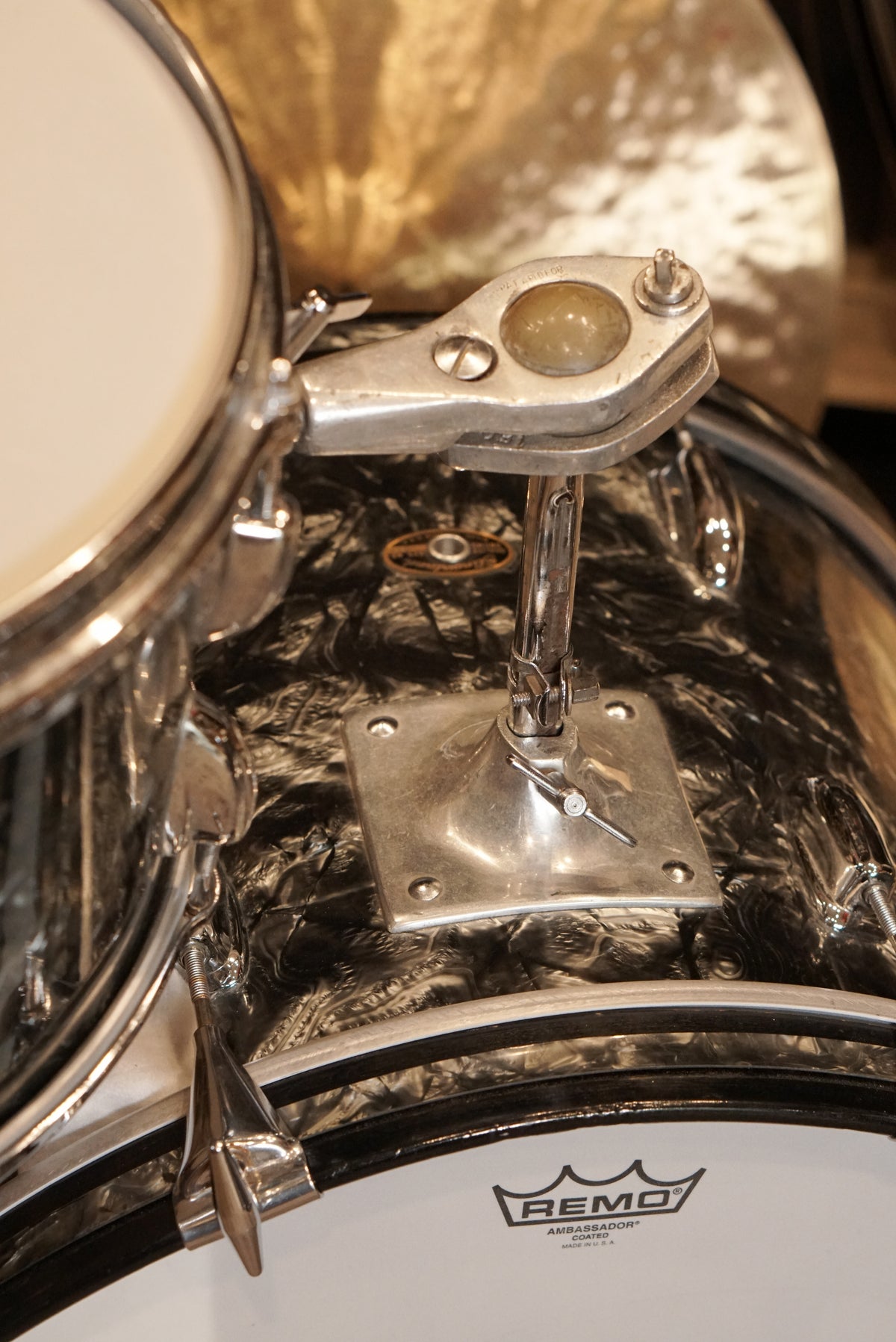 Slingerland 12/14/20" Drum Set - 1960s Black Diamond Pearl