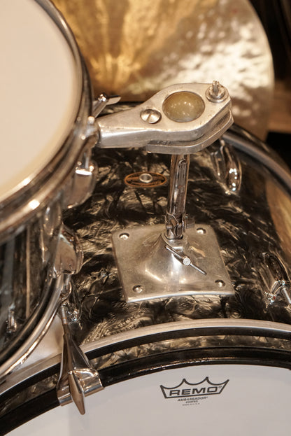 Slingerland 12/14/20" Drum Set - 1960s Black Diamond Pearl