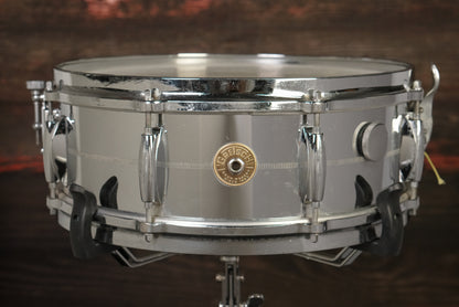 Gretsch 5x14" Snare Drum - 1960s Chrome-Over-Brass