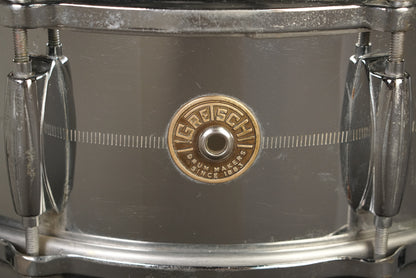 Gretsch 5x14" Snare Drum - 1960s Chrome-Over-Brass