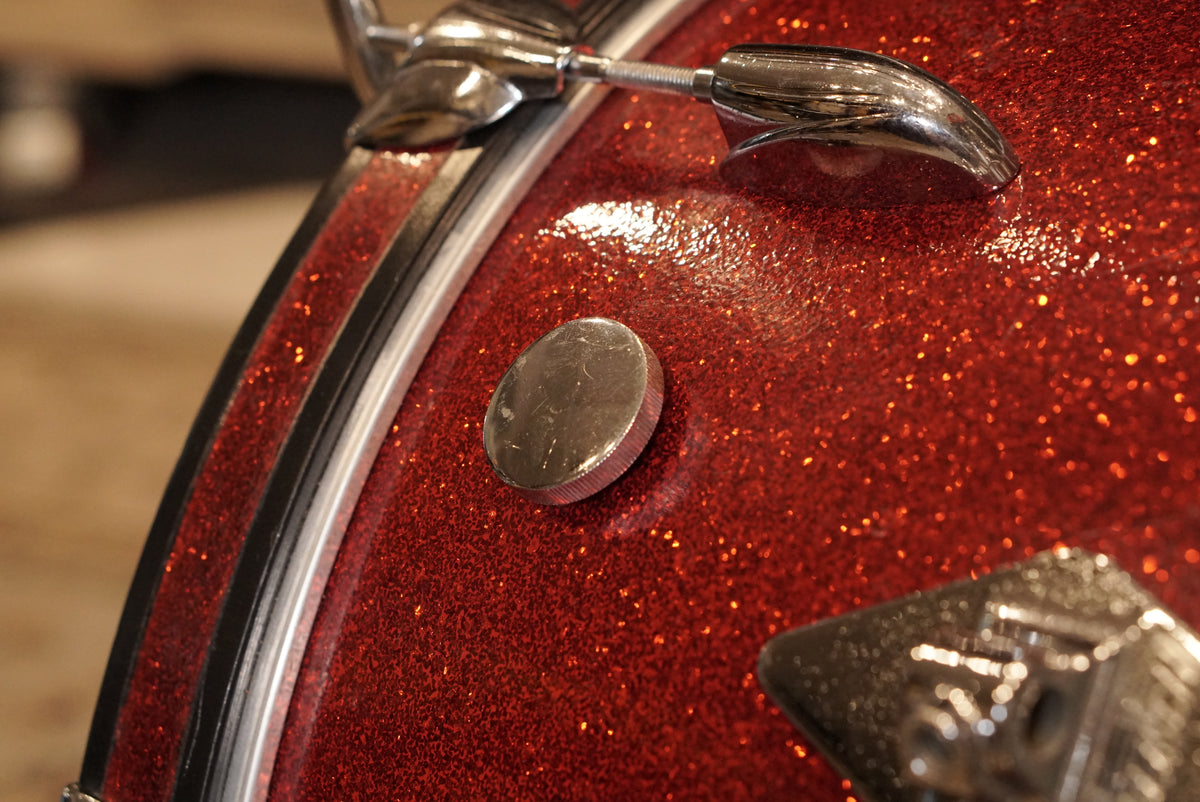 Gretsch 14x18" Bass Drum - 1960s Red Sparkle