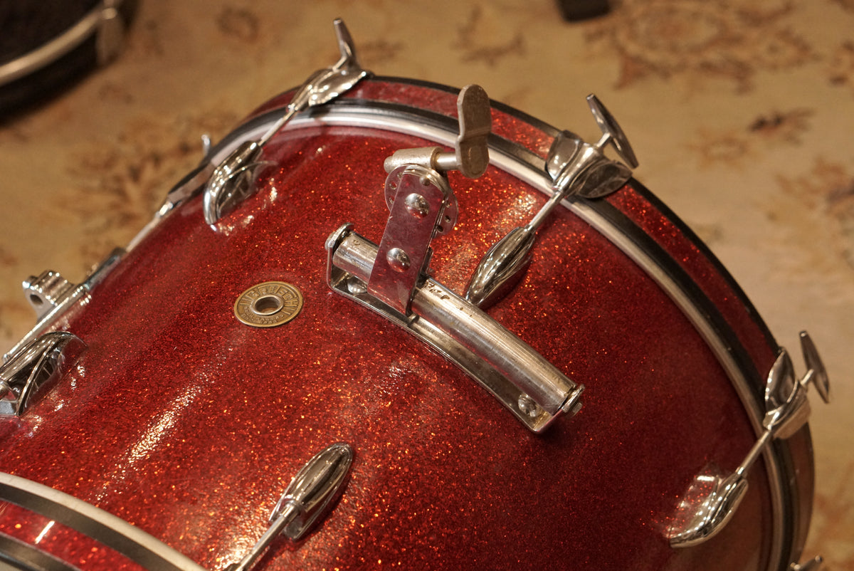 Gretsch 14x18" Bass Drum - 1960s Red Sparkle