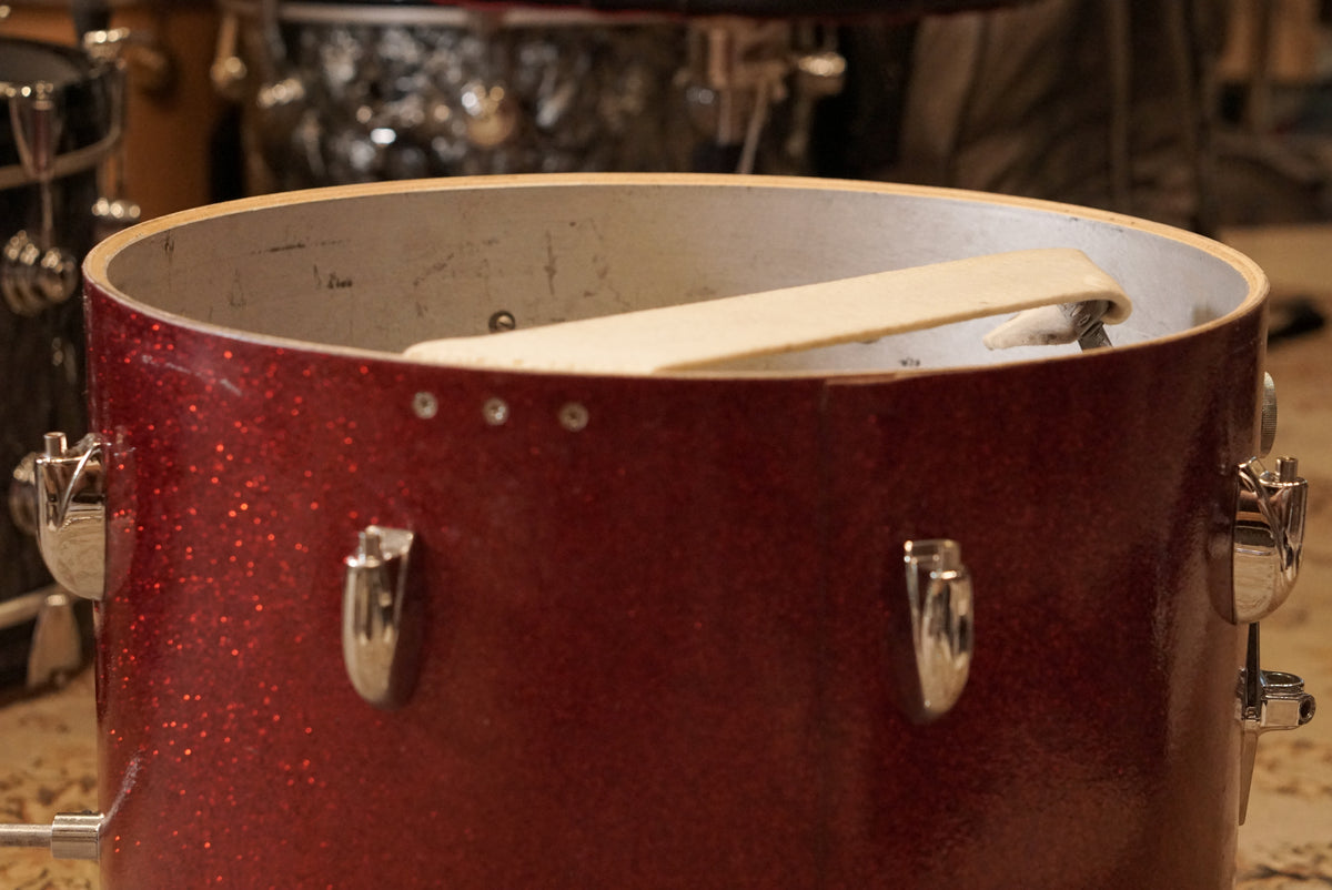 Gretsch 14x18" Bass Drum - 1960s Red Sparkle