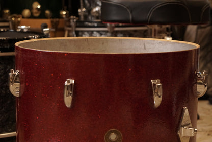 Gretsch 14x18" Bass Drum - 1960s Red Sparkle
