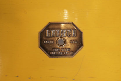 Gretsch 12/13/16/22" Drum Set - 1970s Yellow Lacquer