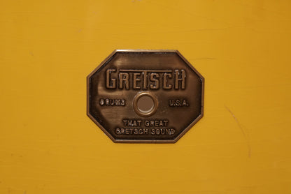 Gretsch 12/13/16/22" Drum Set - 1970s Yellow Lacquer