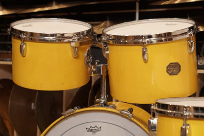 Gretsch 12/13/16/22" Drum Set - 1970s Yellow Lacquer