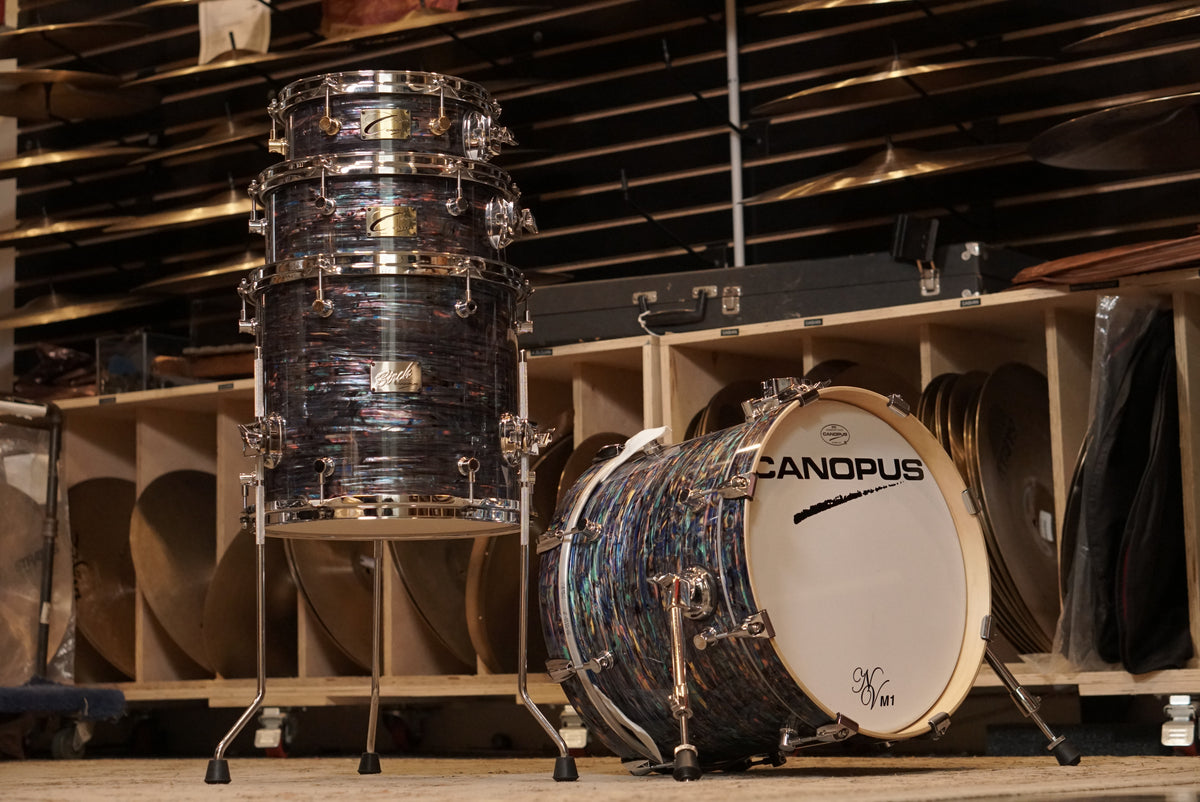 Canopus 10/12/13/16" Mixed Series Drum Set - Rainbow Oyster