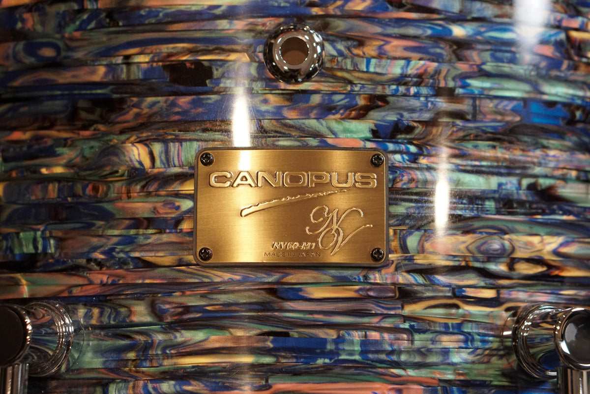 Canopus 10/12/13/16" Mixed Series Drum Set - Rainbow Oyster