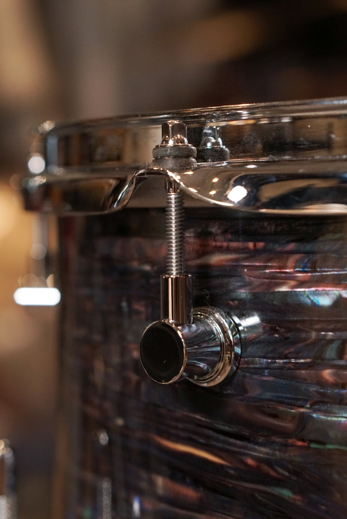 Canopus 10/12/13/16" Mixed Series Drum Set - Rainbow Oyster
