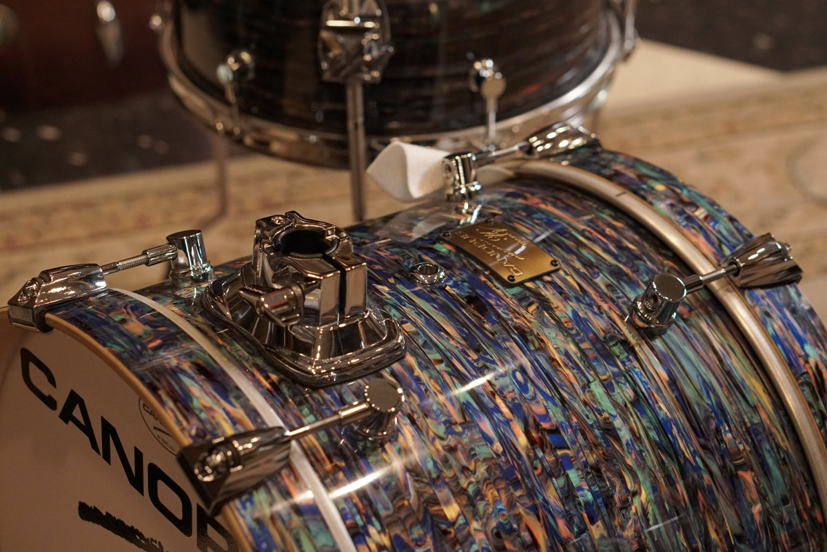 Canopus 10/12/13/16" Mixed Series Drum Set - Rainbow Oyster