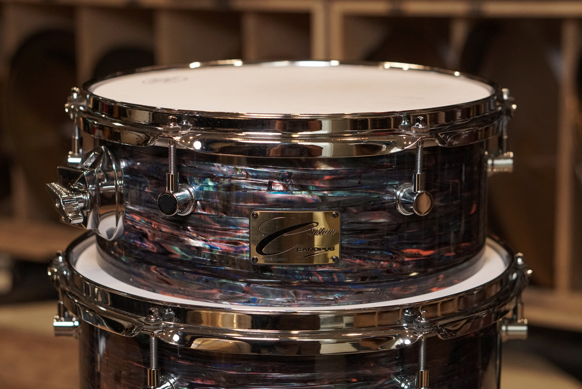 Canopus 10/12/13/16" Mixed Series Drum Set - Rainbow Oyster