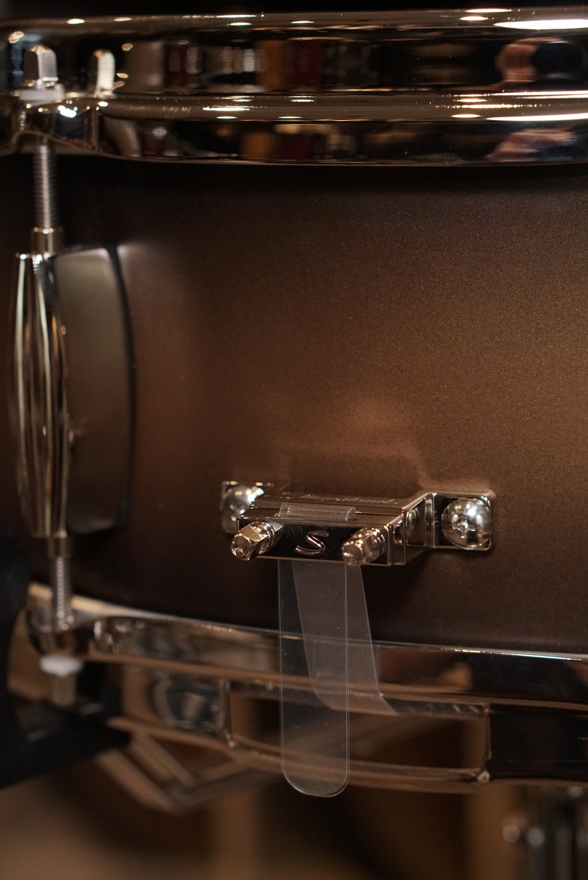 Slingerland 12/14/20/5.5x14" Radio King Outfit Drum Set - Black and Gold Lacquer
