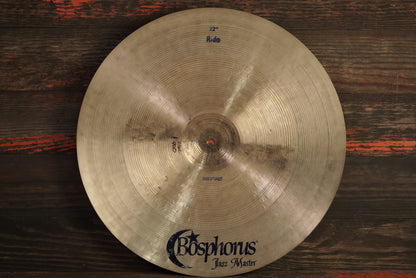 Bosphorus 22" Jazz Master Ride Cymbal - 2362g