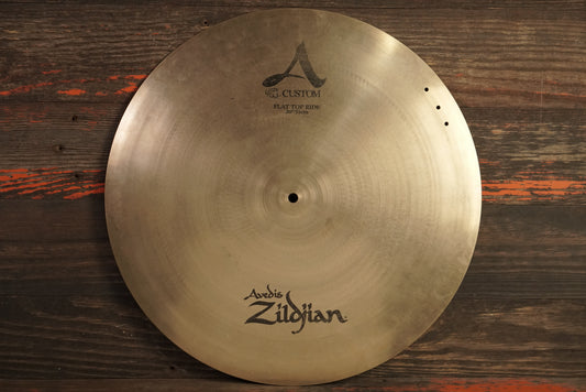 Zildjian 20" A. Custom Flat Top Ride Cymbal - 2132g