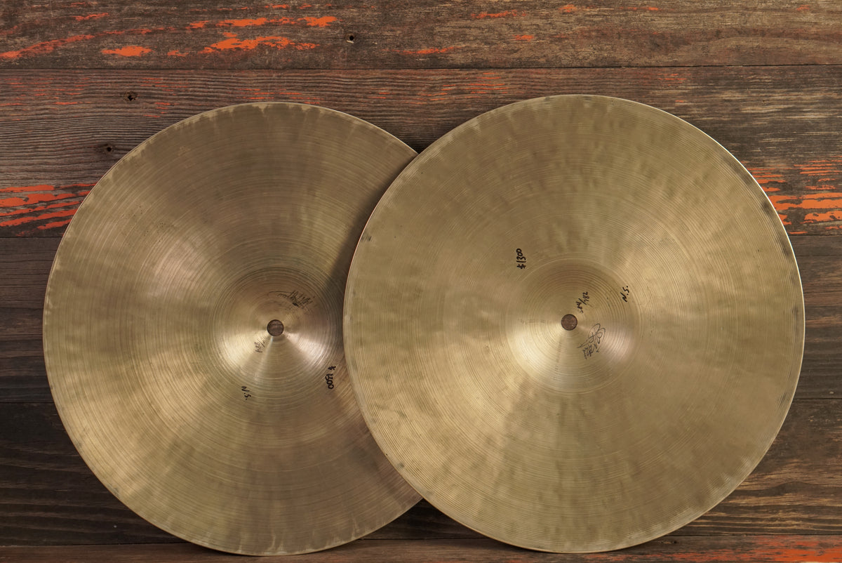 Zildjian 14" K. Istanbul "New Stamp" Hi-Hat Cymbals - 782/884g