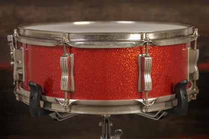 Ludwig 5x14" Jazz Festival Snare Drum - 1960s Red Sparkle