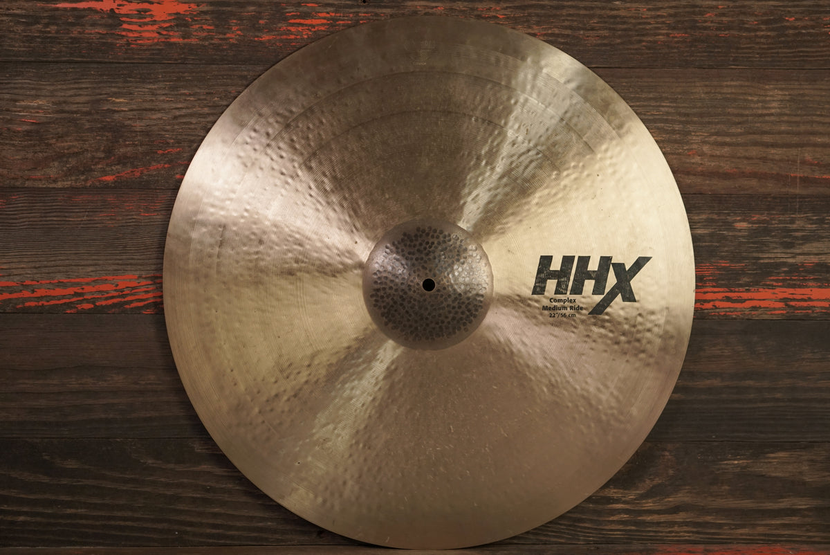 Sabian 22" HHX Complex Medium Ride Cymbal - 2700g