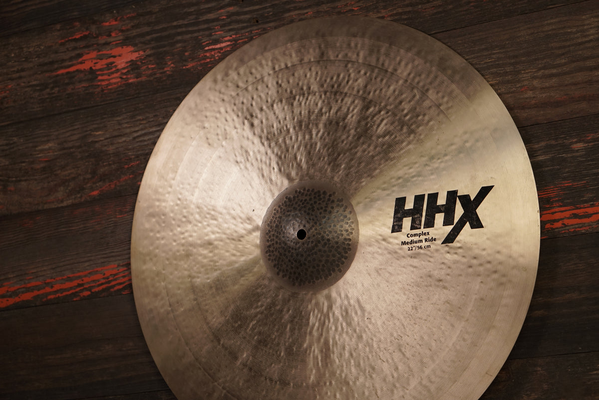 Sabian 22" HHX Complex Medium Ride Cymbal - 2700g