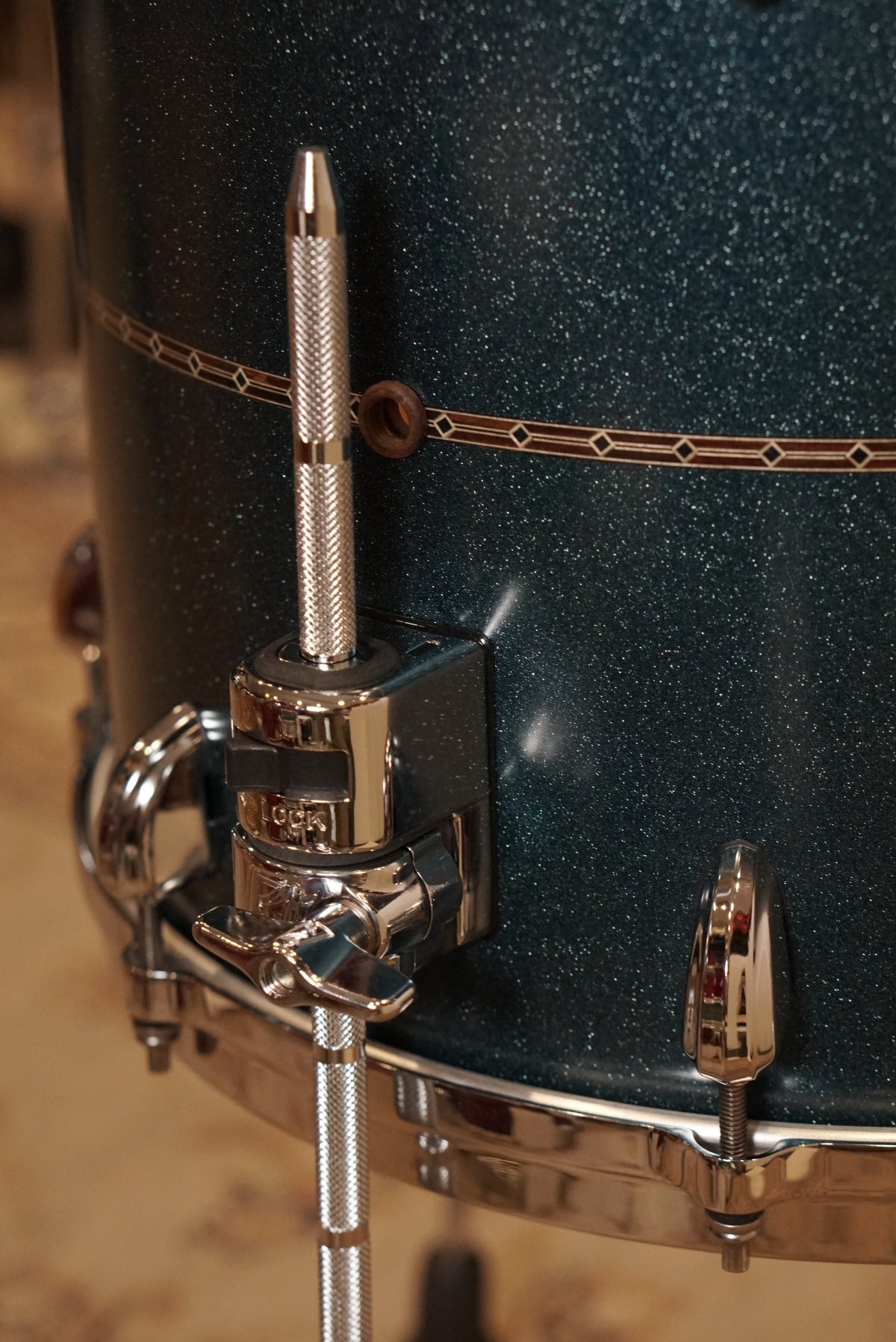 Tama 12x14" Star Maple Floor Tom - Satin Blue Metallic