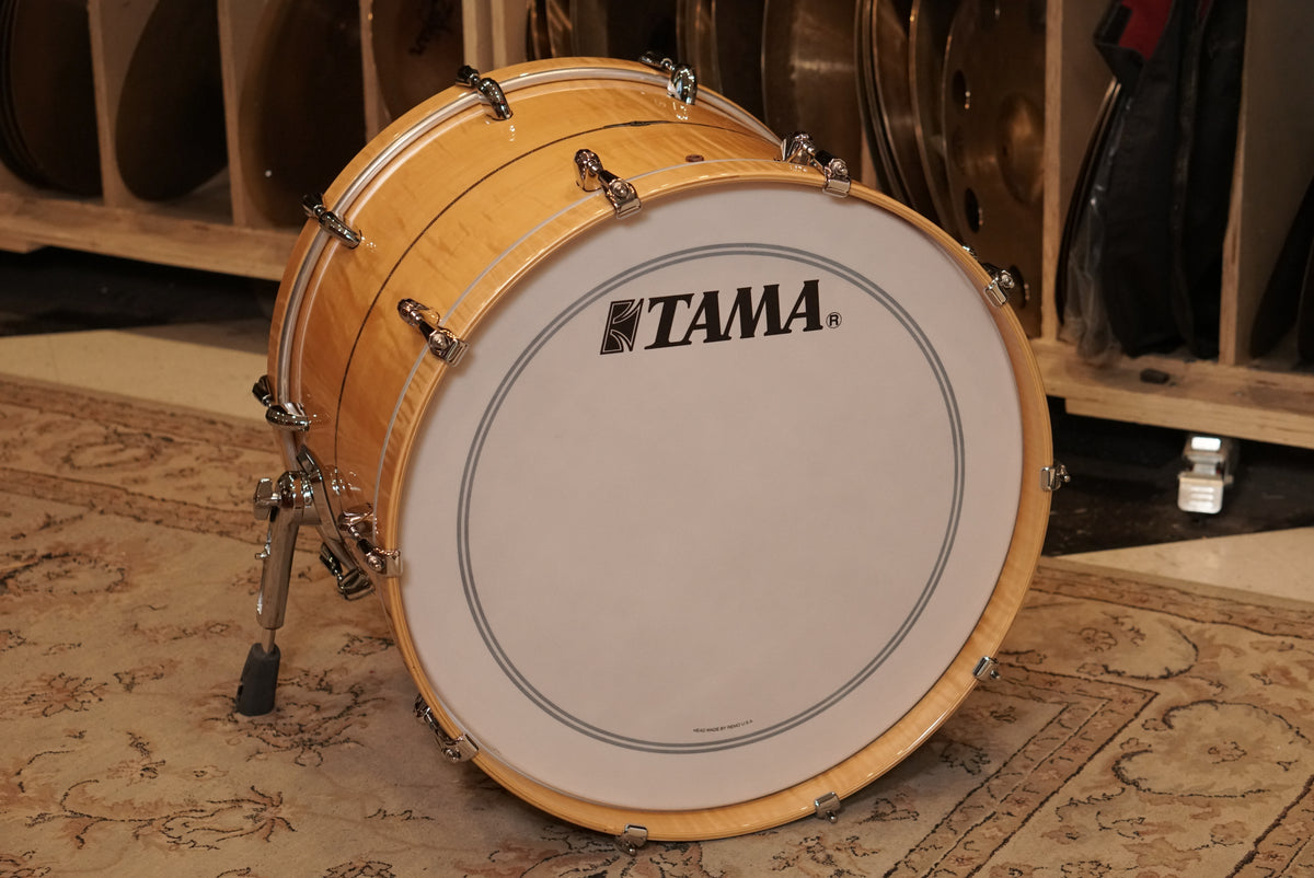 Tama 16x22" Star Maple Bass Drum - Gloss Natural Curly Maple