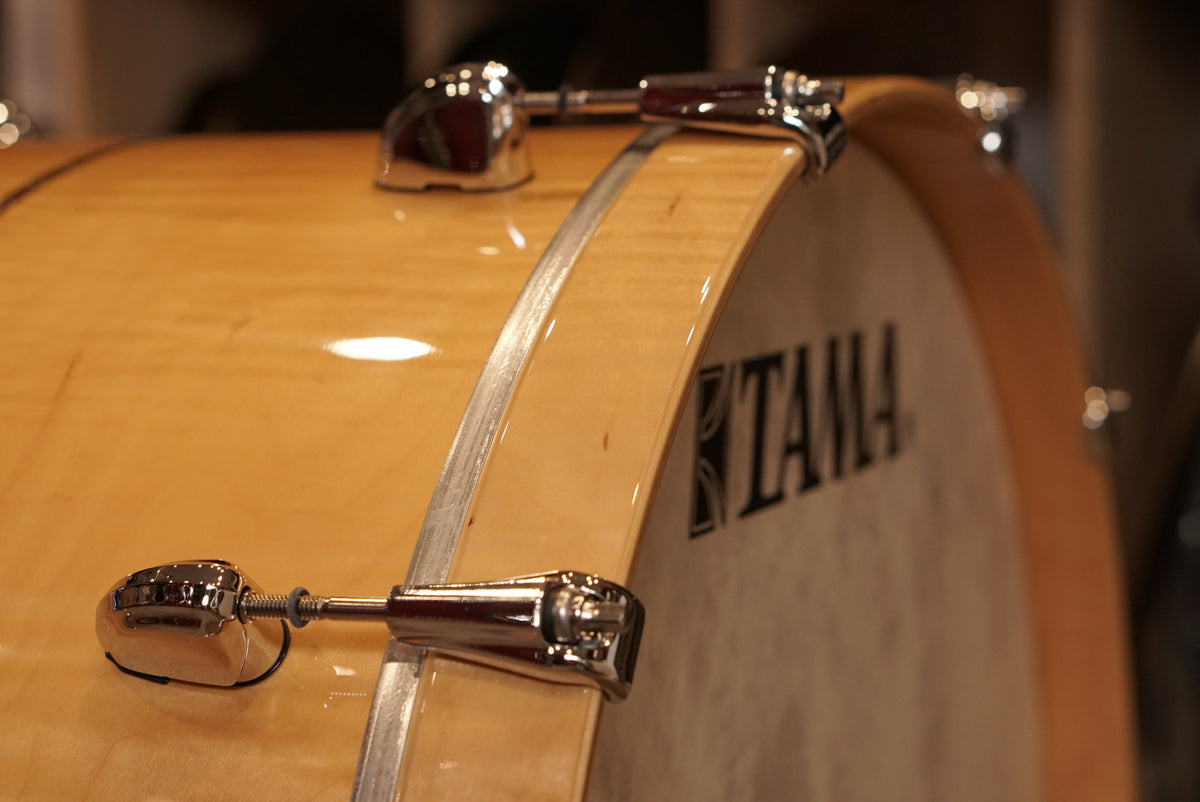 Tama 16x22" Star Maple Bass Drum - Gloss Natural Curly Maple