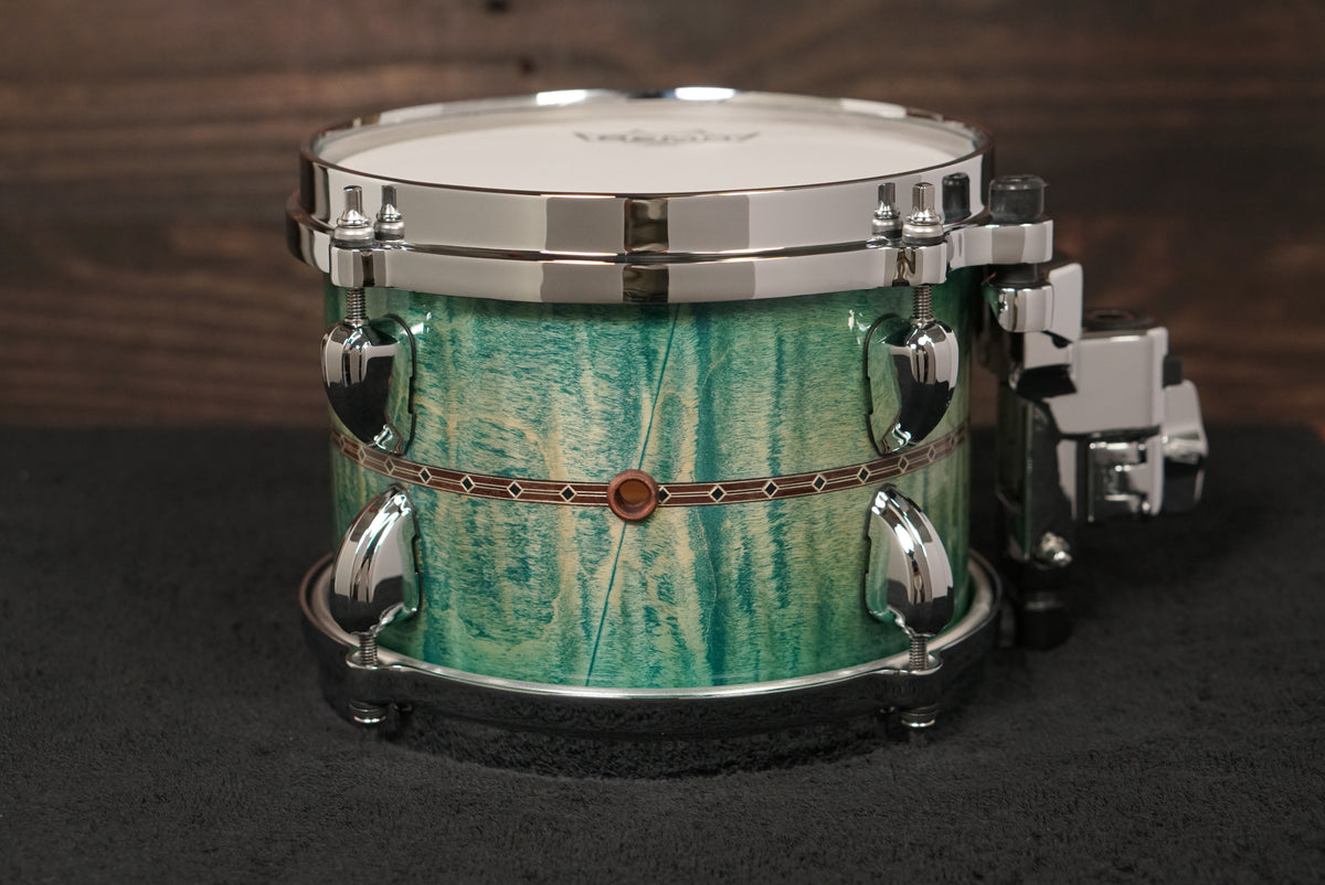 Tama 6x8" Star Maple Tom - Emerald Sea Curly Maple Burst