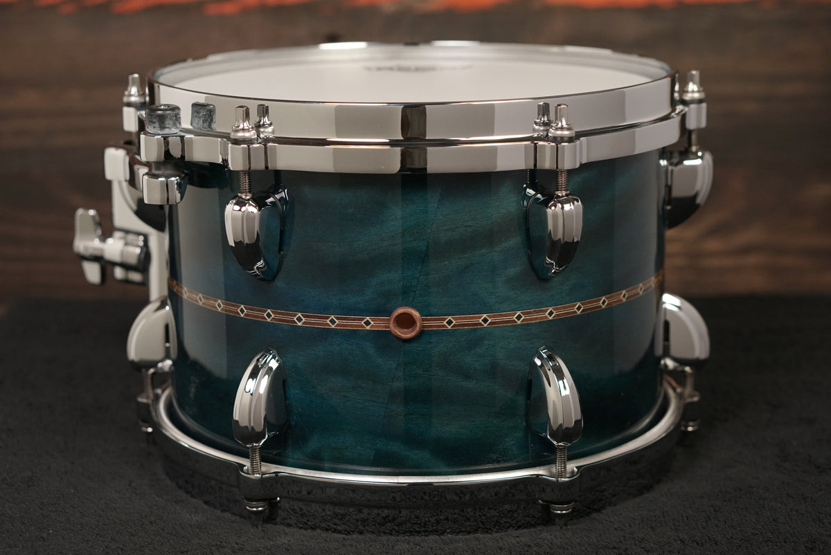 Tama 7x10" Star Bubinga Tom - Wild Sea Blue Bosse