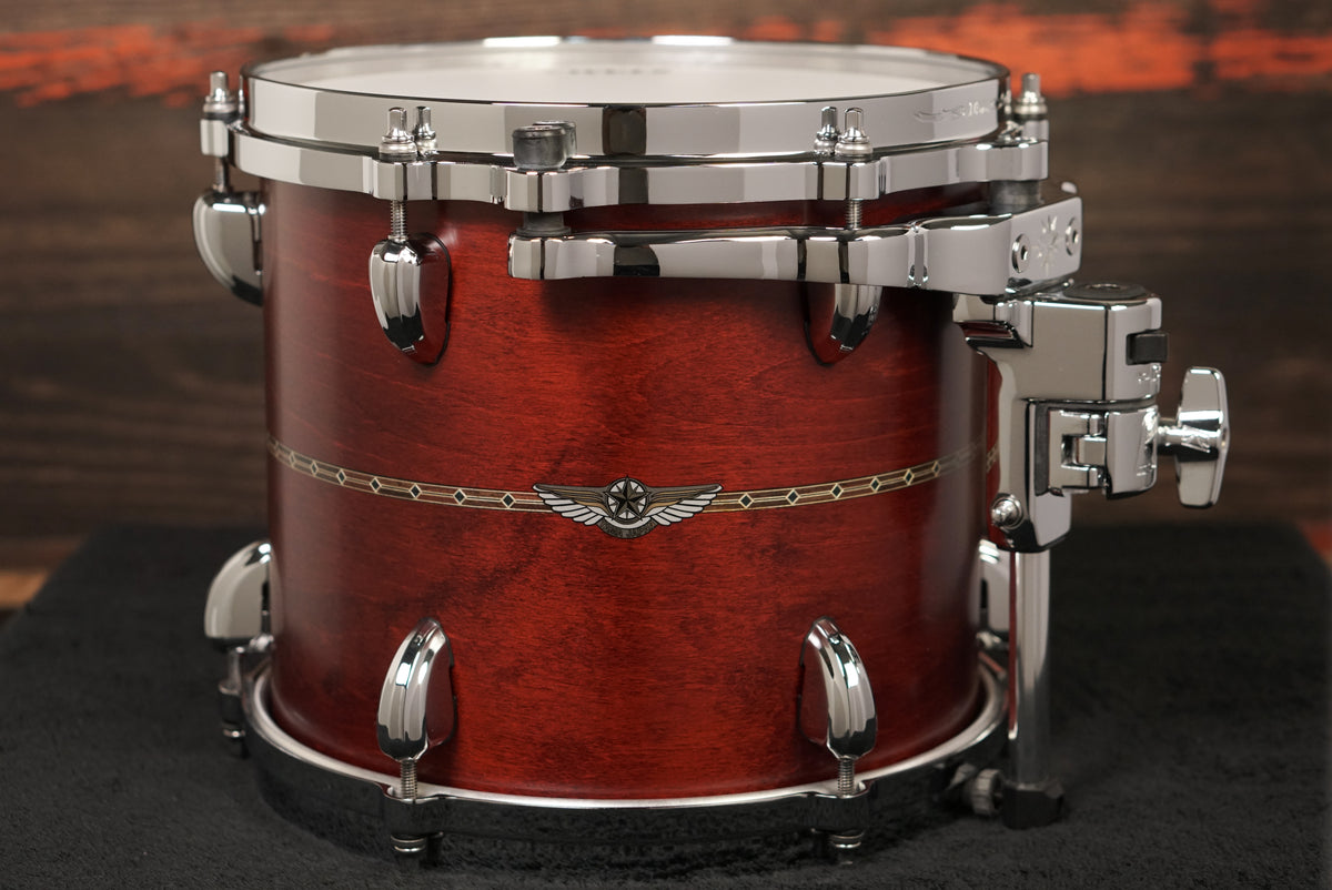 Tama 9x10" Star Maple Tom - Satin Burgundy Red