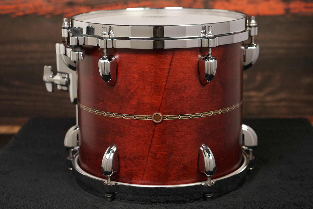 Tama 9x10" Star Maple Tom - Satin Burgundy Red