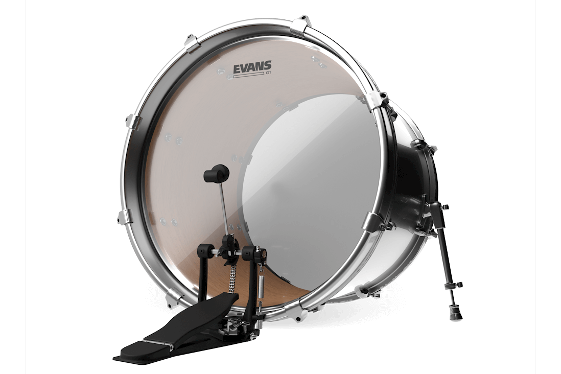 Evans G1 Clear Bass Drum Head