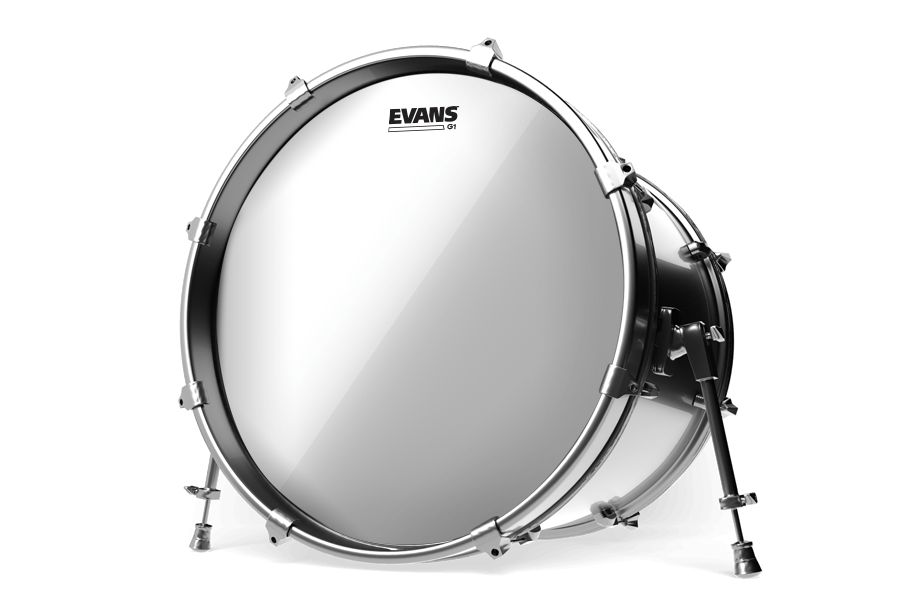 Evans G1 Clear Bass Drum Head