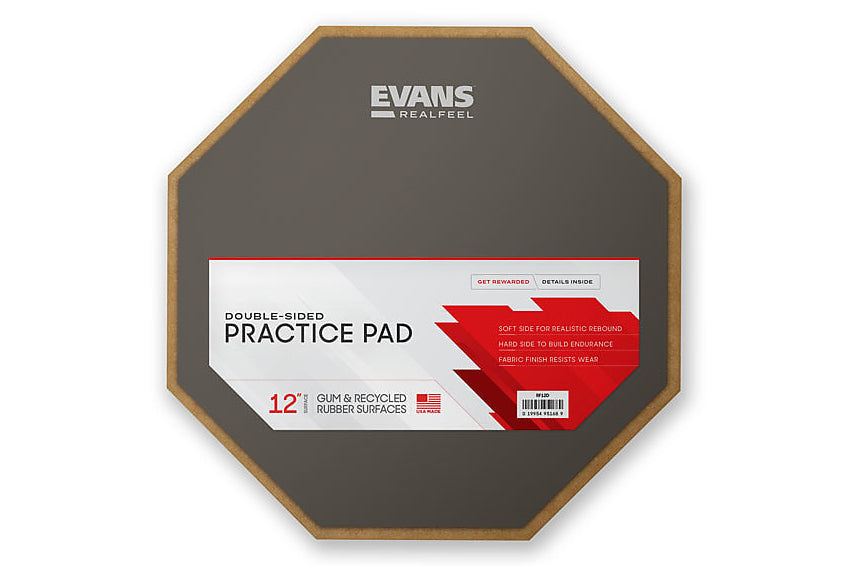 Evans RealFeel Double Sided Practice Pad