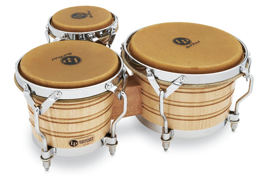 LP Generation III Traditional Oak Triple Bongos