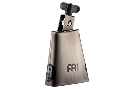 Meinl Percussion 4 1/2" Steel Finish Cowbell, Medium Cha Cha Cowbell, Hand brushed steel