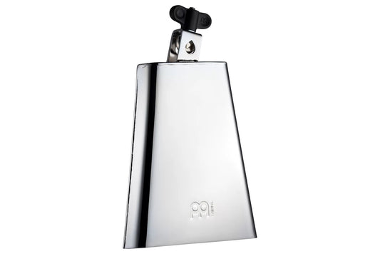 Meinl Percussion 7 1/2" Chrome Finish Cowbell, Salsa Timbales Cowbell, High polished chrome