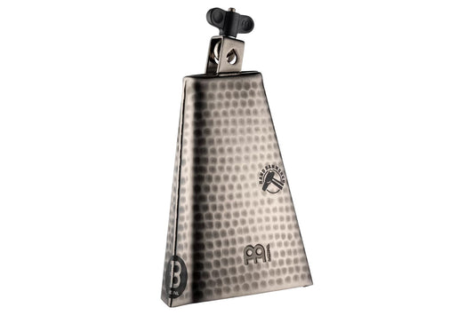 Meinl Percussion 8" Hammered Cowbell, Hand brushed steel, Timbales Cowbell Big Mouth