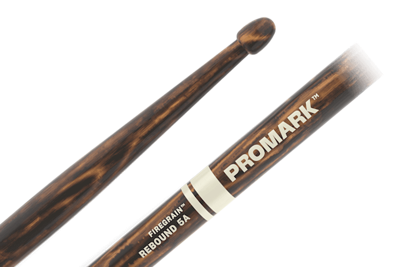 Promark Rebound 5A FireGrain Hickory Acorn Wood Tip Drum Stick