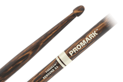 Promark Rebound 5A FireGrain Hickory Acorn Wood Tip Drum Stick