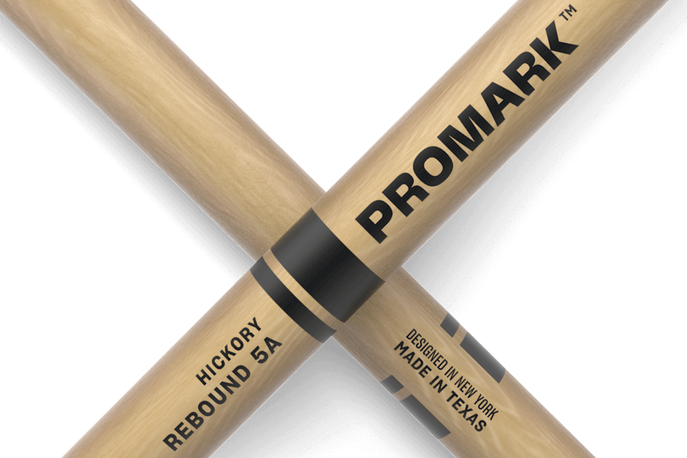 Promark Rebound 5A Hickory Acorn Wood Tip Drum Stick