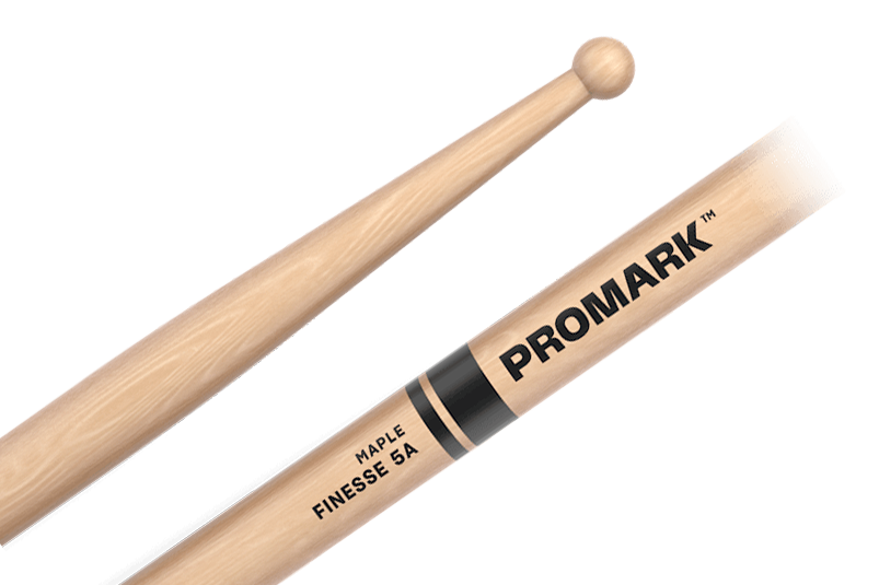 Promark Finesse 5A Maple Small Round Wood Tip Drum Stick