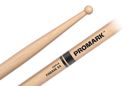 Promark Finesse 5A Maple Small Round Wood Tip Drum Stick