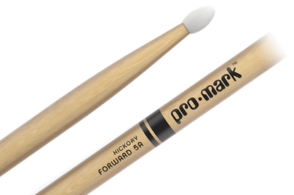 Promark Classic Forward 5A Hickory Oval Nylon Tip Drum Stick