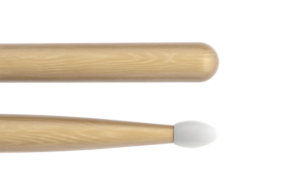 Promark Classic Forward 5A Hickory Oval Nylon Tip Drum Stick