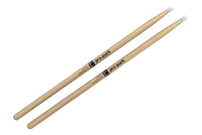 Promark Classic Forward 747 Hickory Oval Nylon Tip Drum Stick