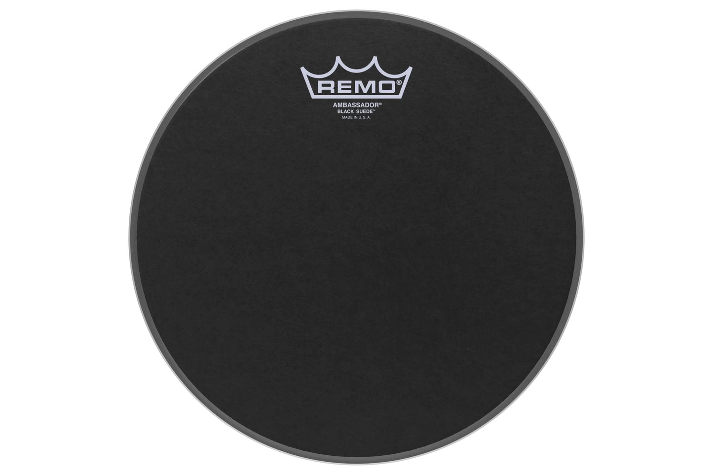 Remo Ambassador Black Suede Drum Head