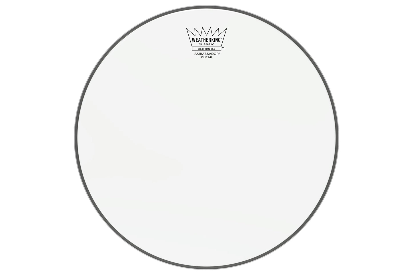 Remo Ambassador Classic Fit Clear Drum Head