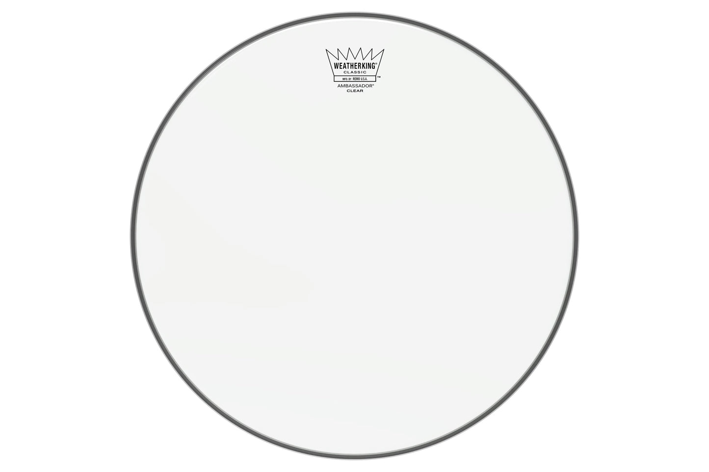 Remo Ambassador Classic Fit Clear Drum Head