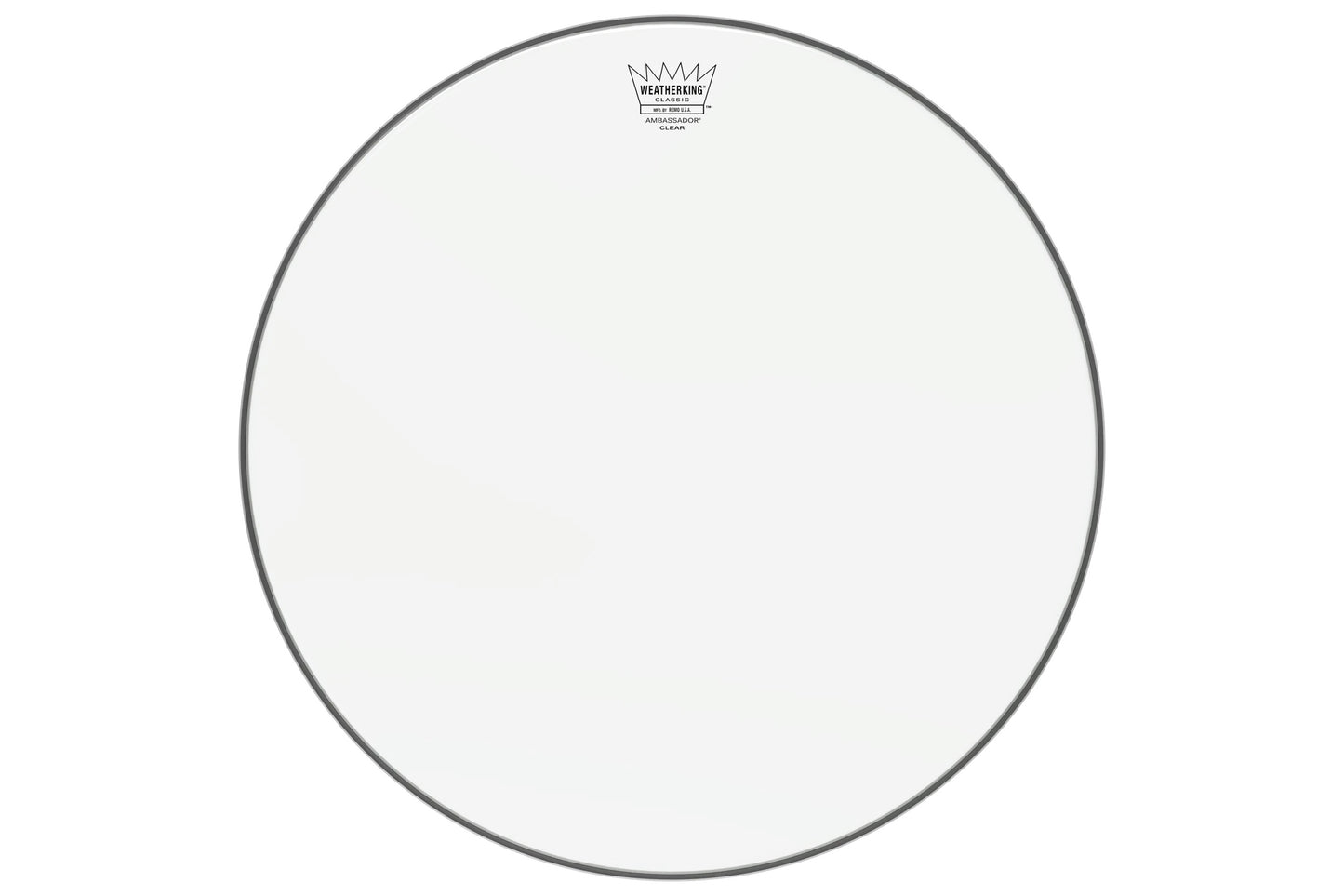 Remo Ambassador Classic Fit Clear Drum Head